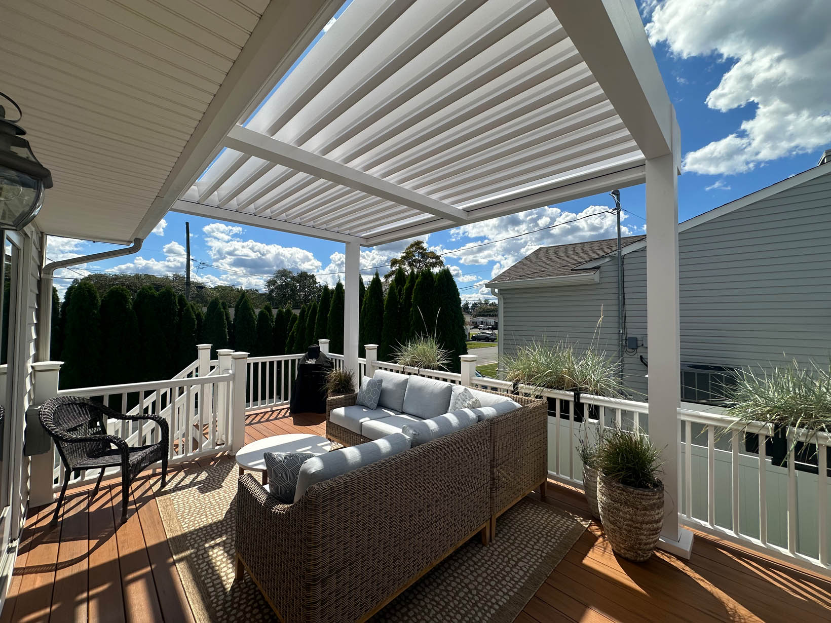 Pergola outdoor living