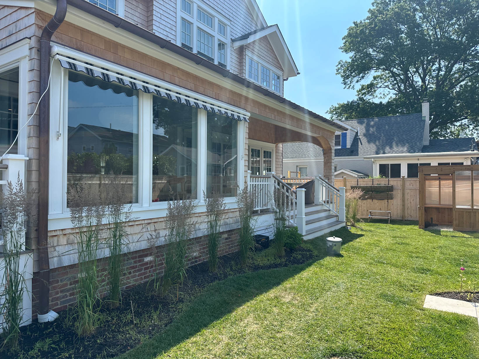 Window awning residential