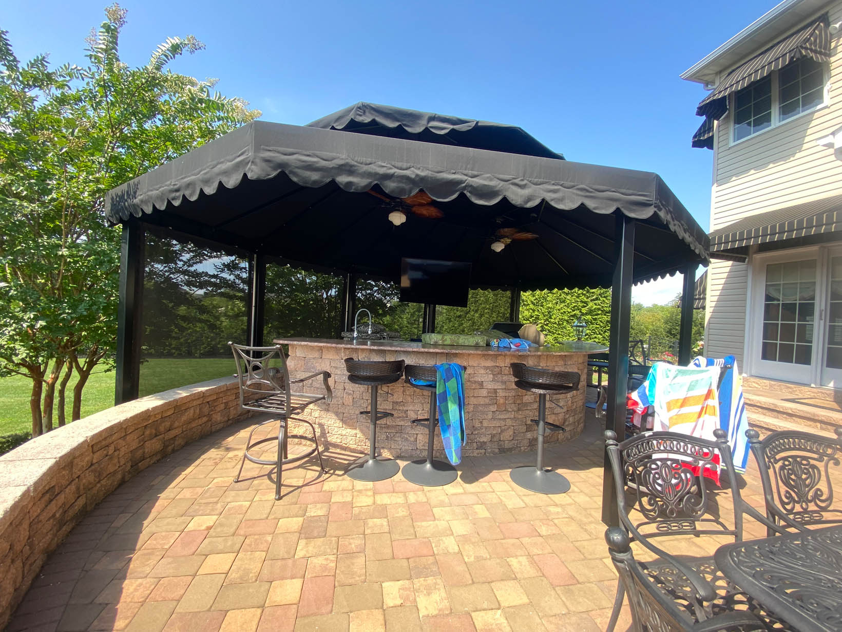 Custom Canopy Installation